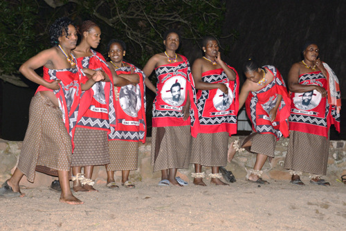 Swazi Dance and Song Performance.
