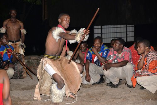 Swazi Dance and Song Performance.