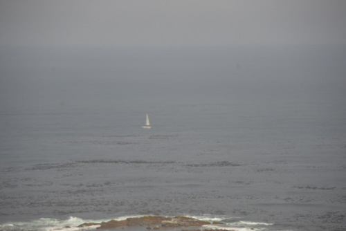 Boat rounding the Cape.