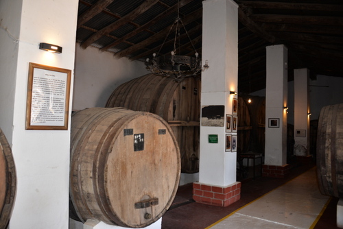 Wine Storage Barrels, ID# and Capacity.