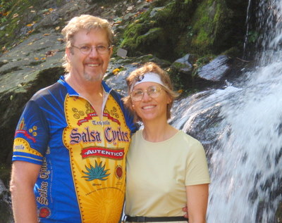 Dennis & Terry at Dark Hollow Falls.