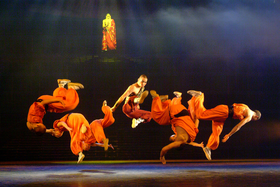 'The Legends of Kung Fu' at the Beijing Red Theater.
