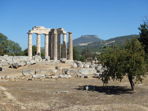 The Temple of Zeus, Nemea, Greece.