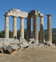 The Temple of Zeus, Nemea, Greece