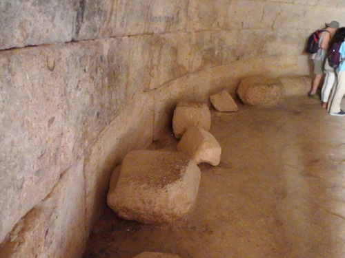Tholos (Beehive) Tomb of Clytemnestra, Inside Perspective.