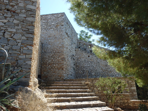 The climb to Castle Palamidi, Nafplio.