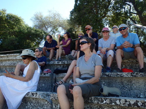 Epidaurus, Our Cycling Group.