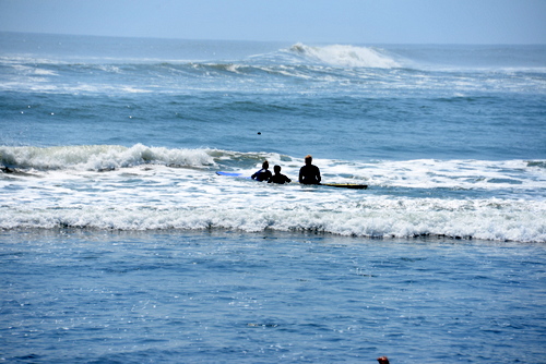 Paddling Out - Surfing.