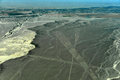 Nazca Lines Peru: Trapezoids.