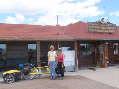 Bonnie, Terry and the La Garita Cash Store.