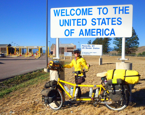 Welcome to the United States of America (Roosville, Montana; Sept, 2014).