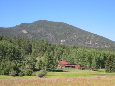 Colorado mountain ranch.
