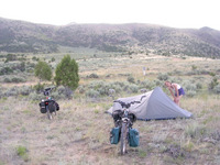 Bicycle Tour: Great Divide Mountain Bike Route (GDMBR), Colorado, 2005