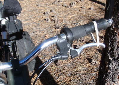 Rubber Band - Brake Lever Engaged