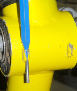 Reshape or Repaire the Cable Retainer/Guide's Flange.