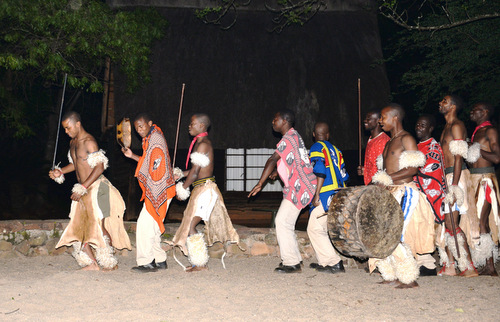 Swazi Dance and Song Performance.