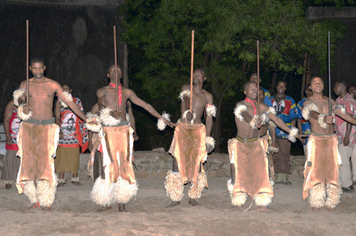 Swazi Dance and Song Performance.