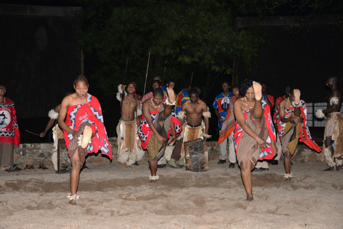 Swazi Dance and Song Performance.