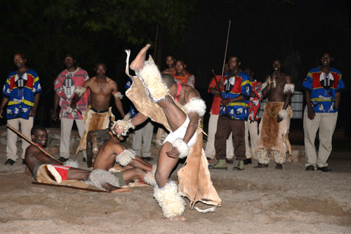 Swazi Dance and Song Performance.