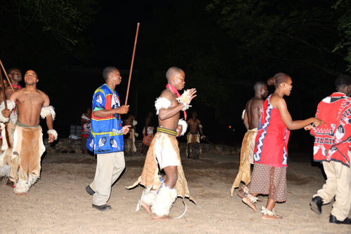 Swazi Dance and Song Performance.