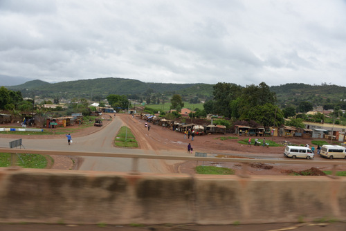 A community market place.