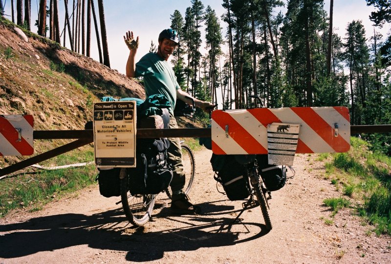 Road Closed Sign.