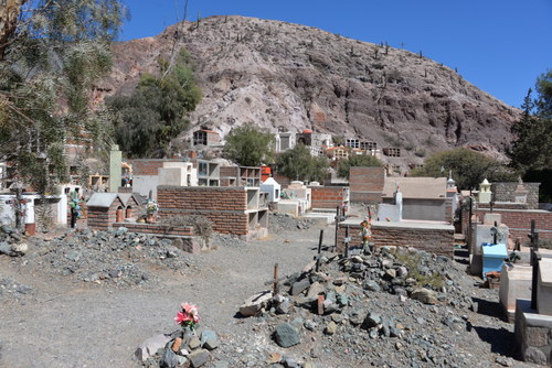 Purmamarca Town Cemetery.