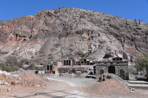 Purmamarca Town Cemetery.