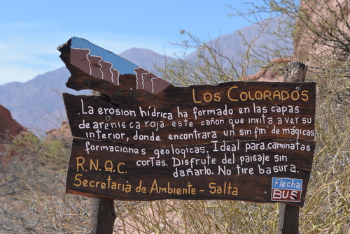 Quebrada de las Conchas, near Cafayate.