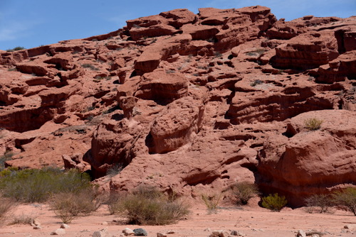 Quebrada de las Conchas, near Cafayate.