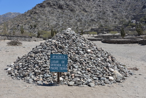 Place of offering to Mother Earth.