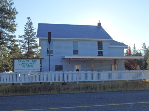 GDMBR: Baynes Lake Community Centre.