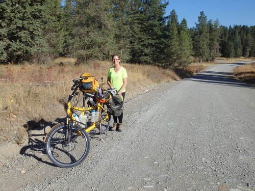 GDMBR: It got warm enough for us to put on our sunscreen.