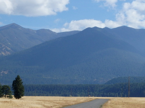 GDMBR: A west view across the valley of the Tobacco Plains Reservation.