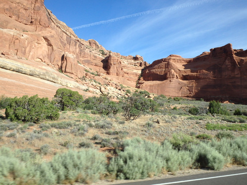 Arches NP, UT, by Tandem Bicycle.