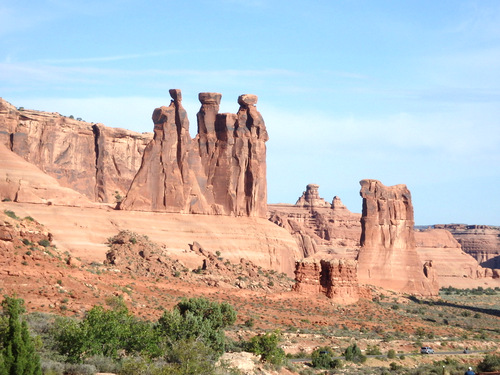 Arches NP, UT, by Tandem Bicycle.
