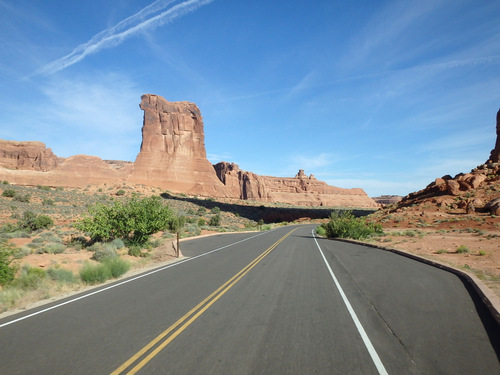 Arches NP, UT, by Tandem Bicycle.