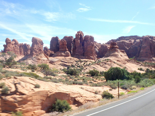 Arches NP, UT, by Tandem Bicycle.