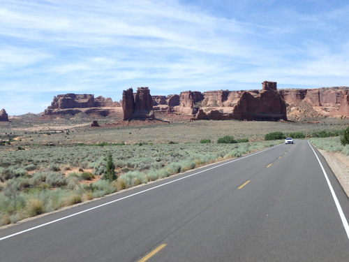 Arches NP, UT, by Tandem Bicycle.