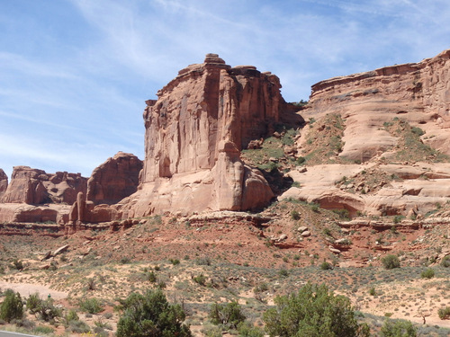 Arches NP, UT, by Tandem Bicycle.