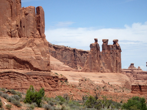 Arches NP, UT, by Tandem Bicycle.
