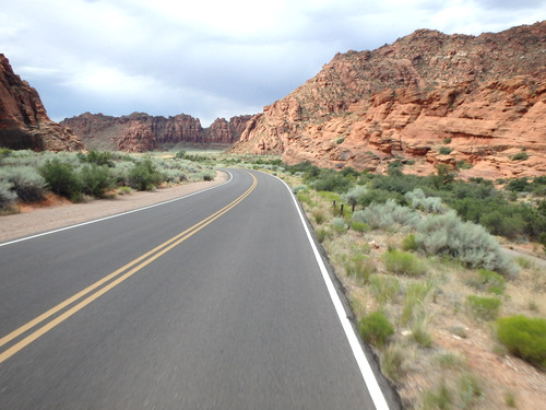 Tandem Bike Tour, Snow Canyon, UT.