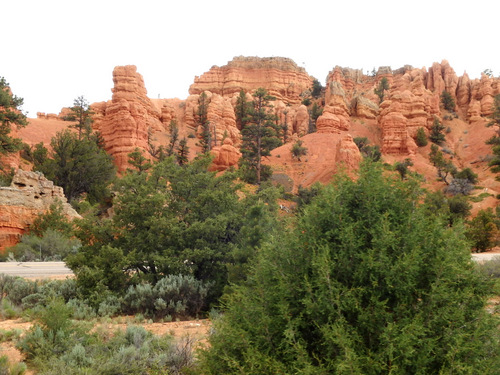 Hoodoos and Monuments.