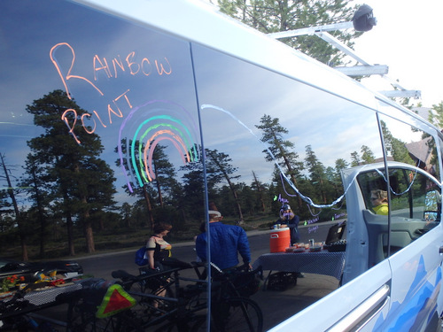 Another view of this morning's route briefing map.