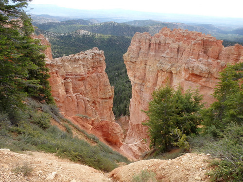 View from the Natural Bridge area.