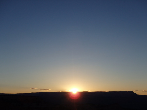 Watching the Sun Rise.