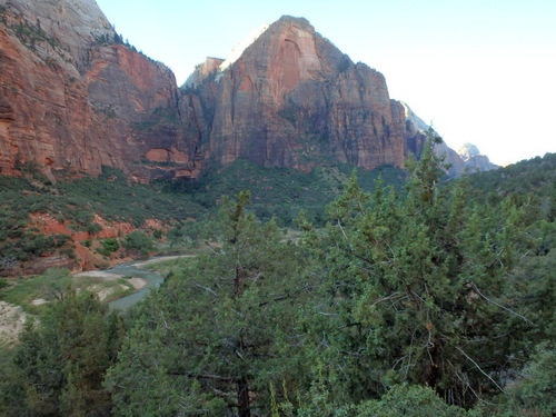 Hiked up the Grotto Trail.