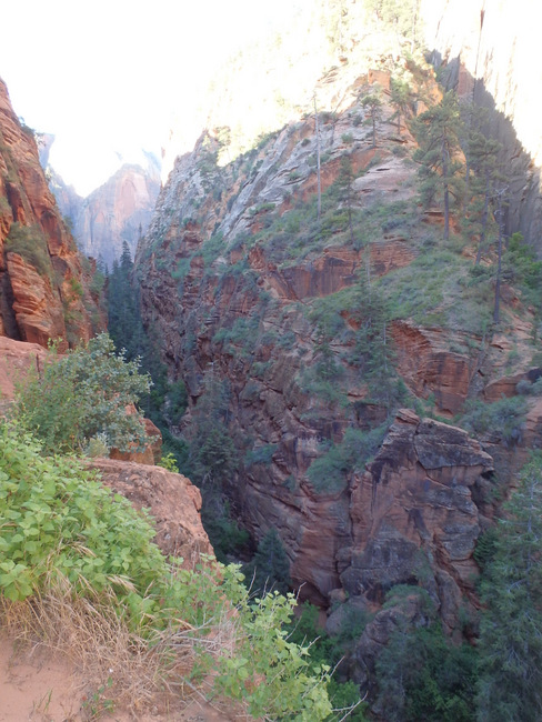 Hiked up the Grotto Trail.