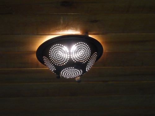 Hell's Backbone Restaurant Lighting.