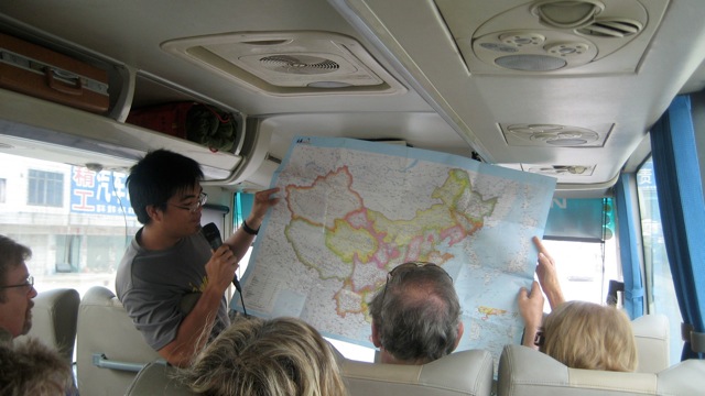 The Map of China looks like a Giant Rooster.